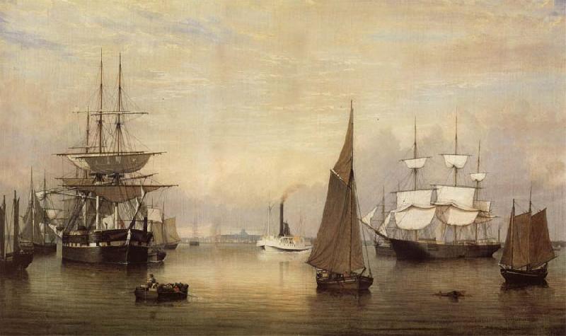 Fitz Hugh Lane Der Bostoner Hafen China oil painting art